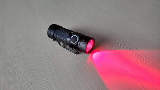 Mini Red Flashlight